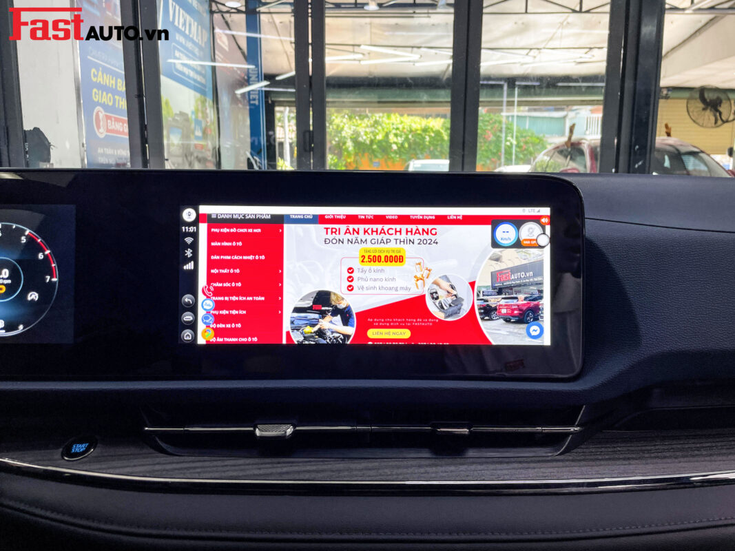 Ford Territory độ màn hình Android Box Elliview D5