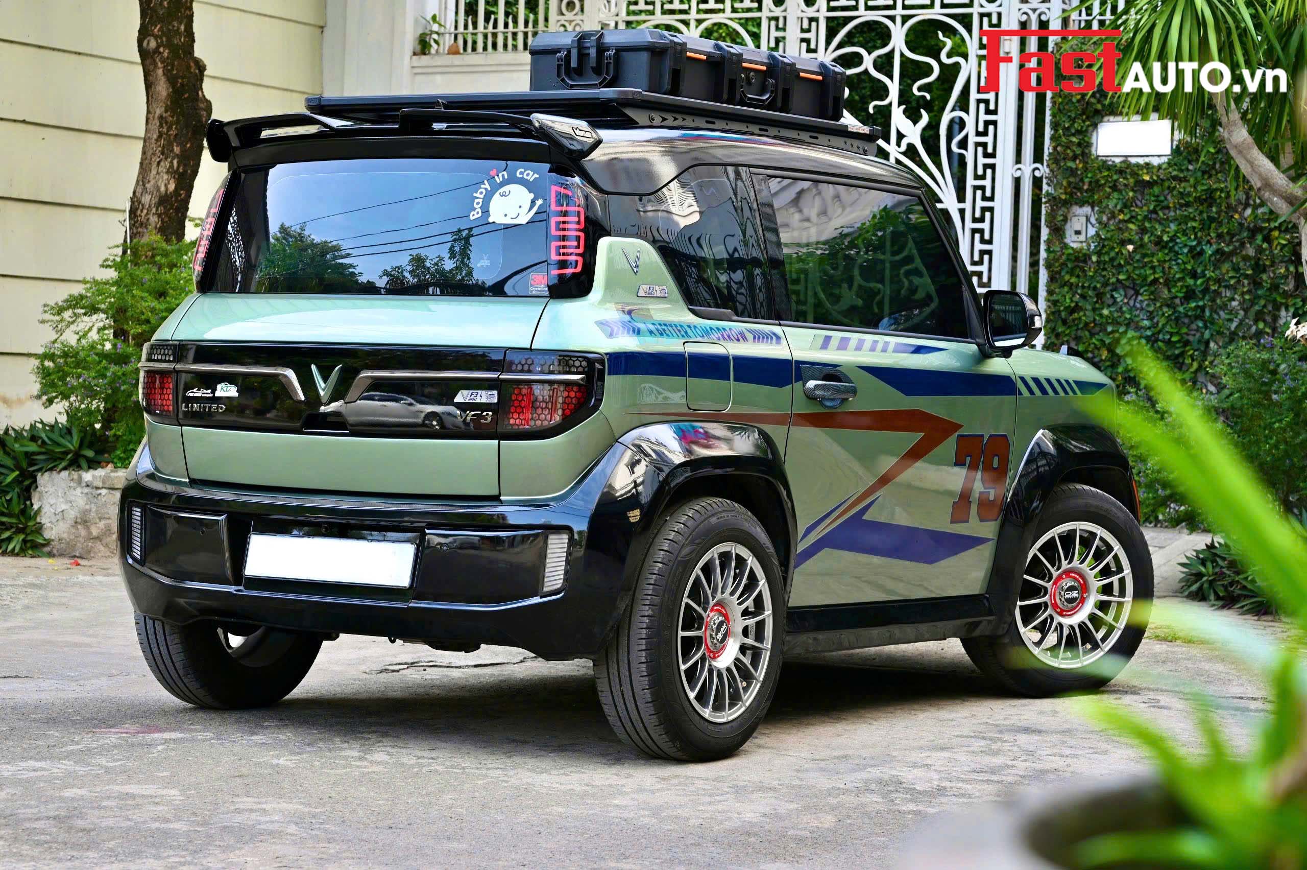Độ Đuôi Gió VinFast VF3