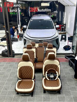 Bọc Ghế Da Cho VinFast LimoGreen 9 batch 2