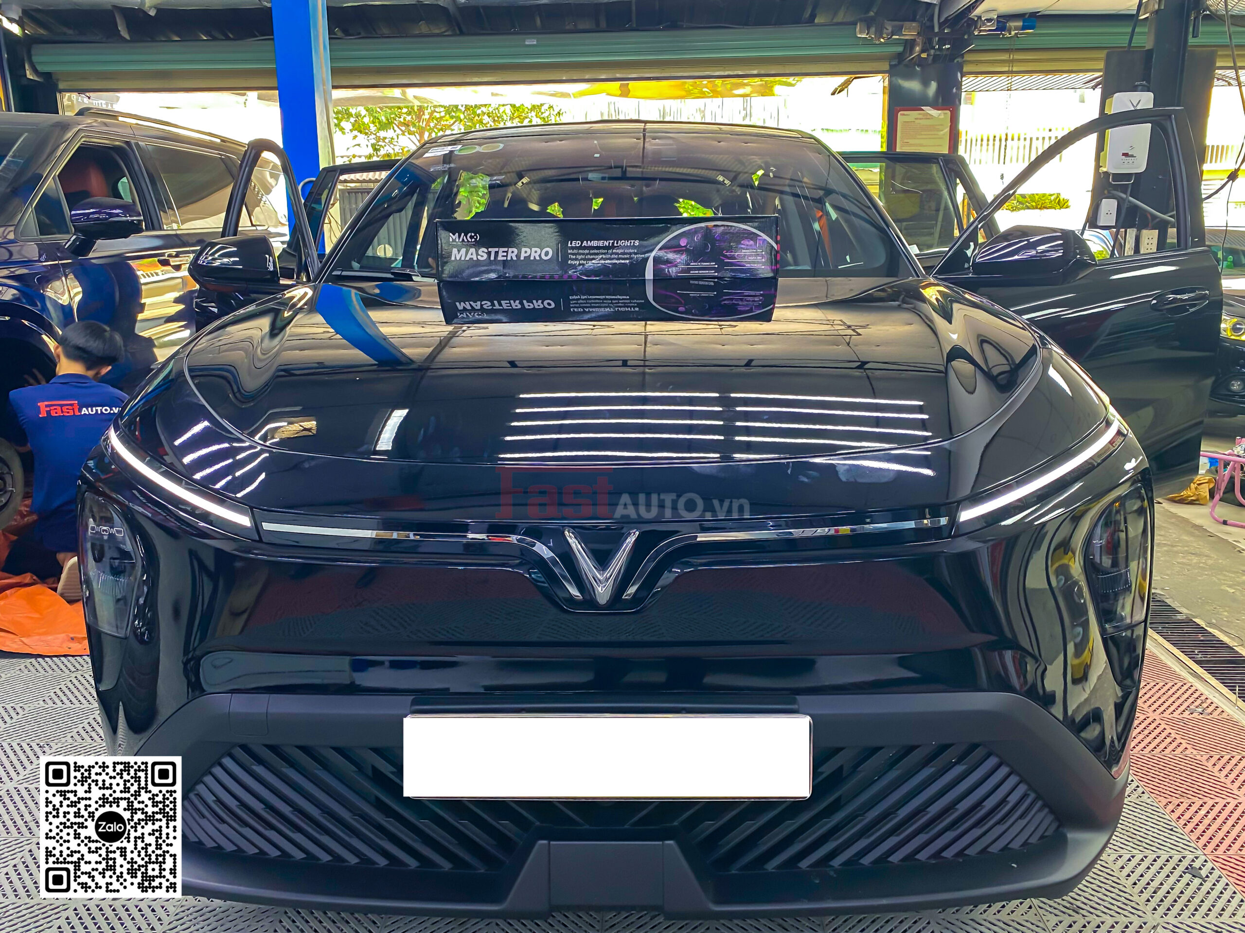 Nâng Cấp LED Nội Thất VinFast Limo Green