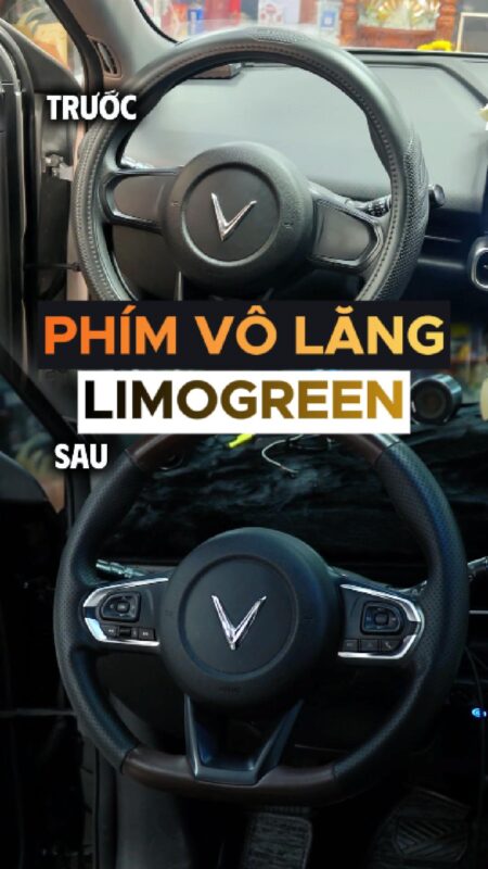 NÂNG CẤP PHÍM VÔ LĂNG CHO VINFAST LIMO GREEN