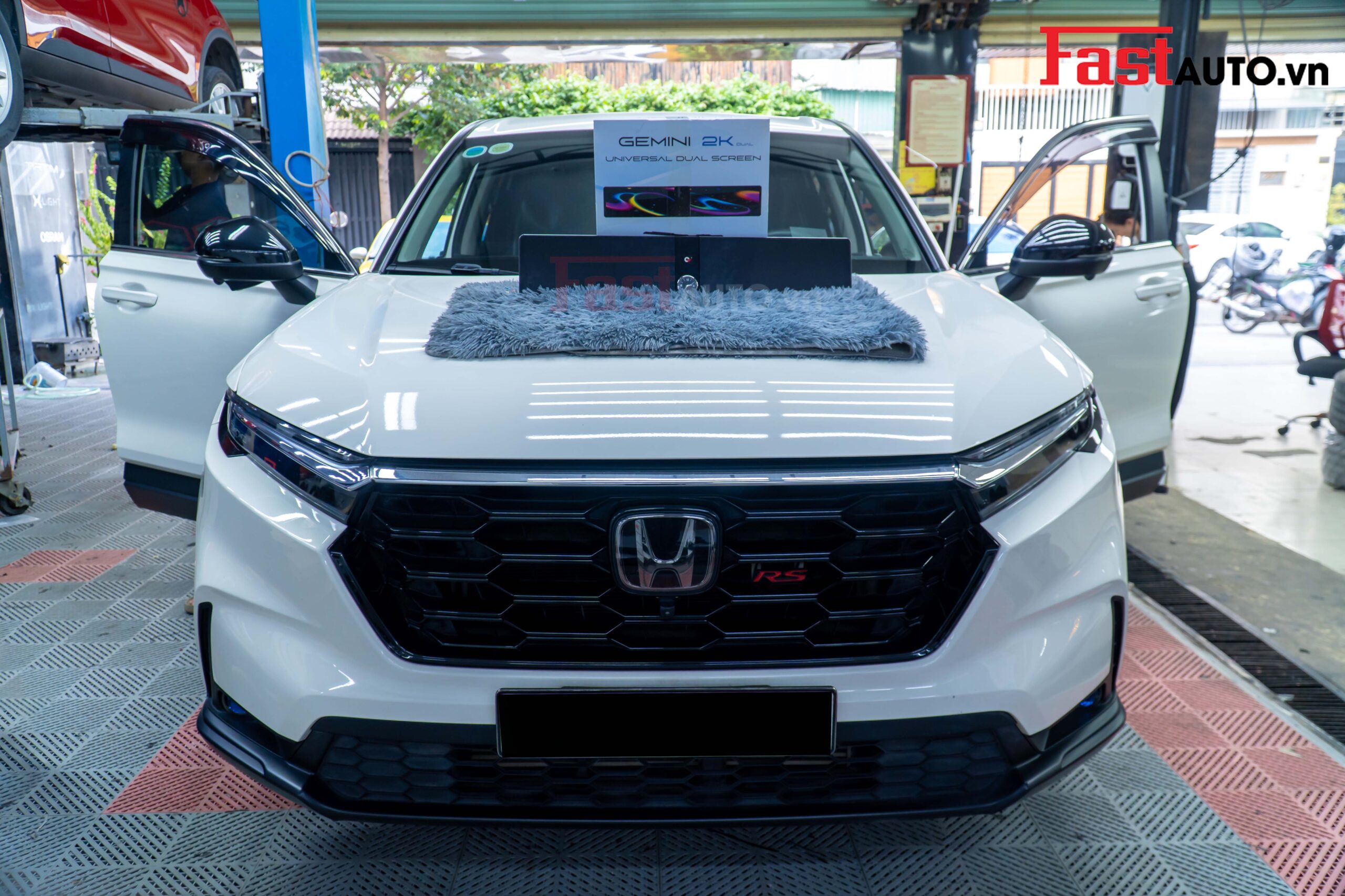 Nâng Cấp Màn Hình Gemini Dual 2K Liền Cam 360 Cho Honda CRV
