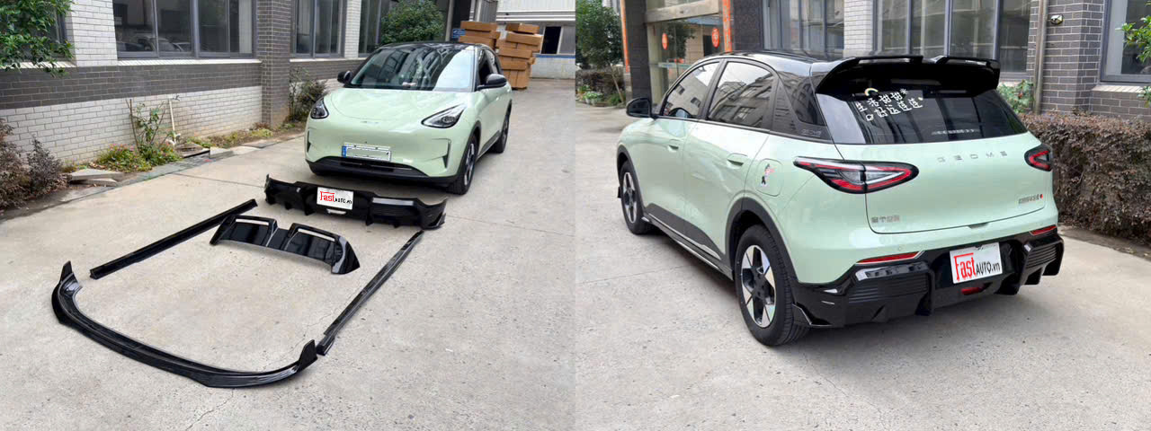 Độ Body Lip Cho Geely EX2