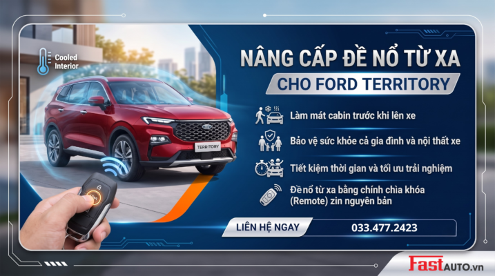 Nâng Cấp Đề Nổ Từ Xa Cho Ford Territory 2 fastauto.vn