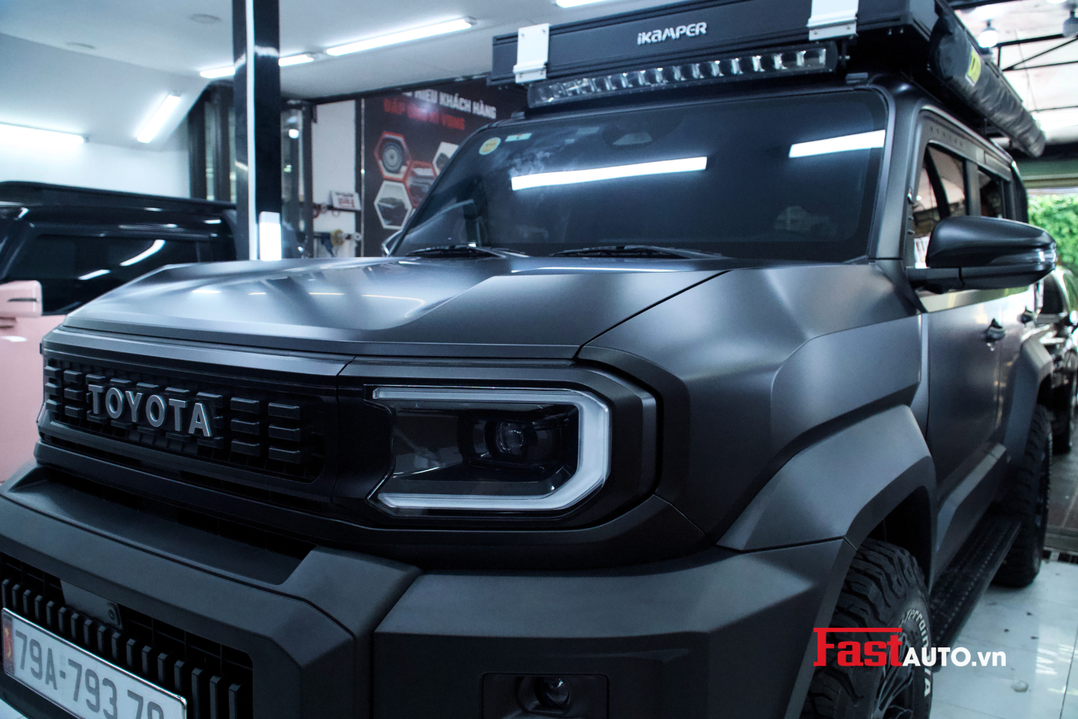 Dán PPF Nhám Cho Toyota Land Cruiser FJ 4 Dán PPF Nhám Cho Toyota Land Cruiser FJ