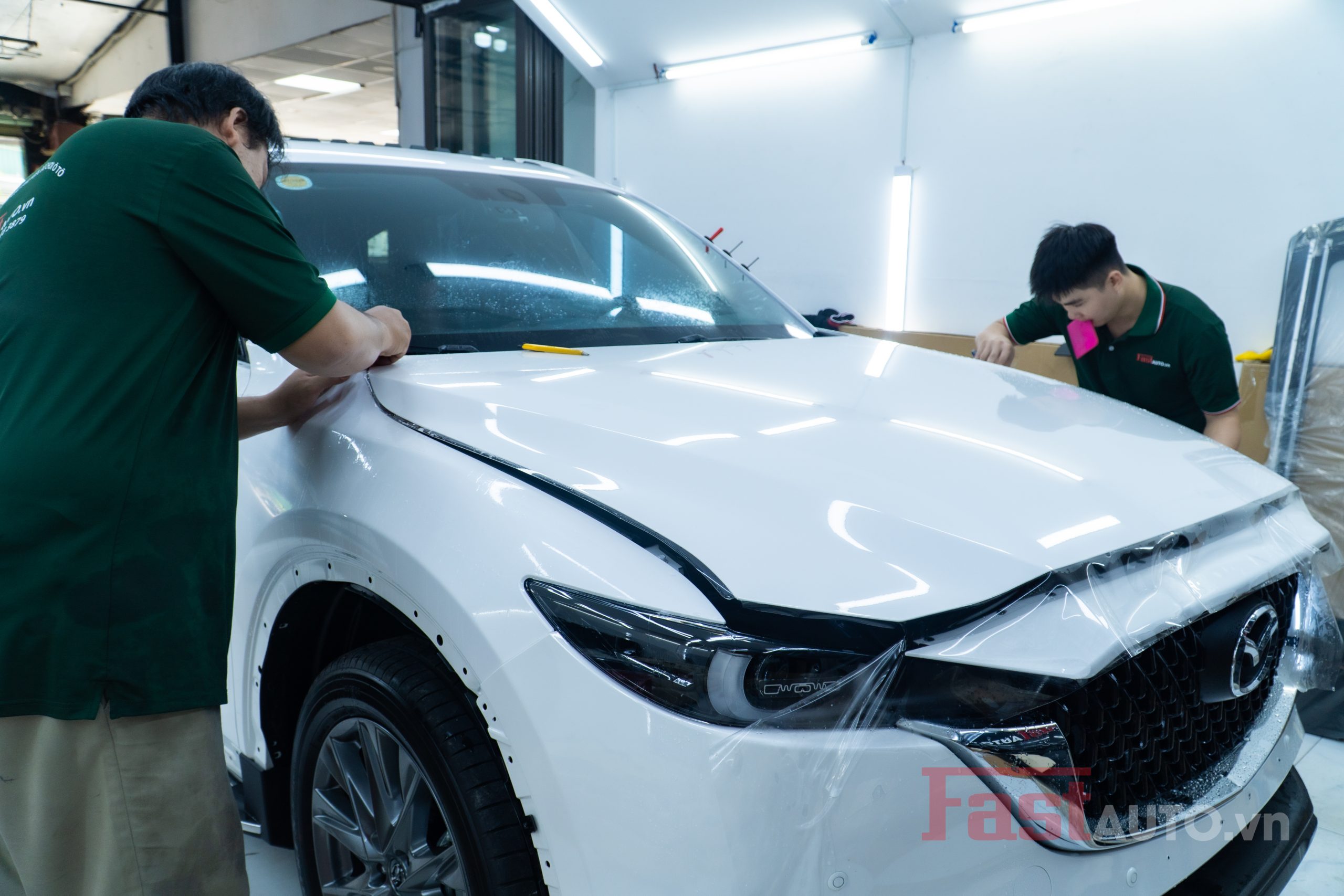 Alternative view of Dán PPF Cho Mazda CX8