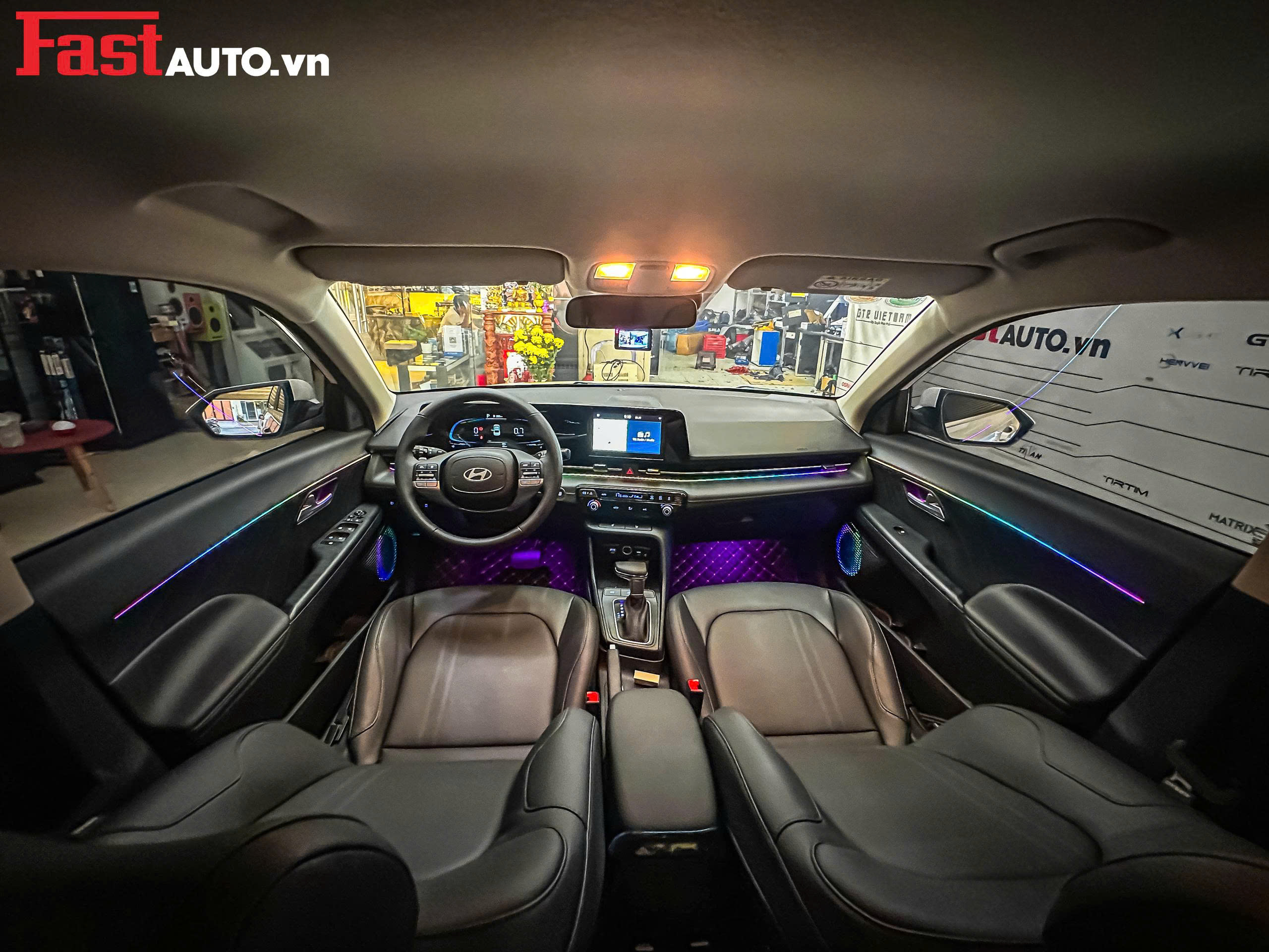 Nâng cấp LED Nội Thất Cho Hyundai Accent Tại Fastauto